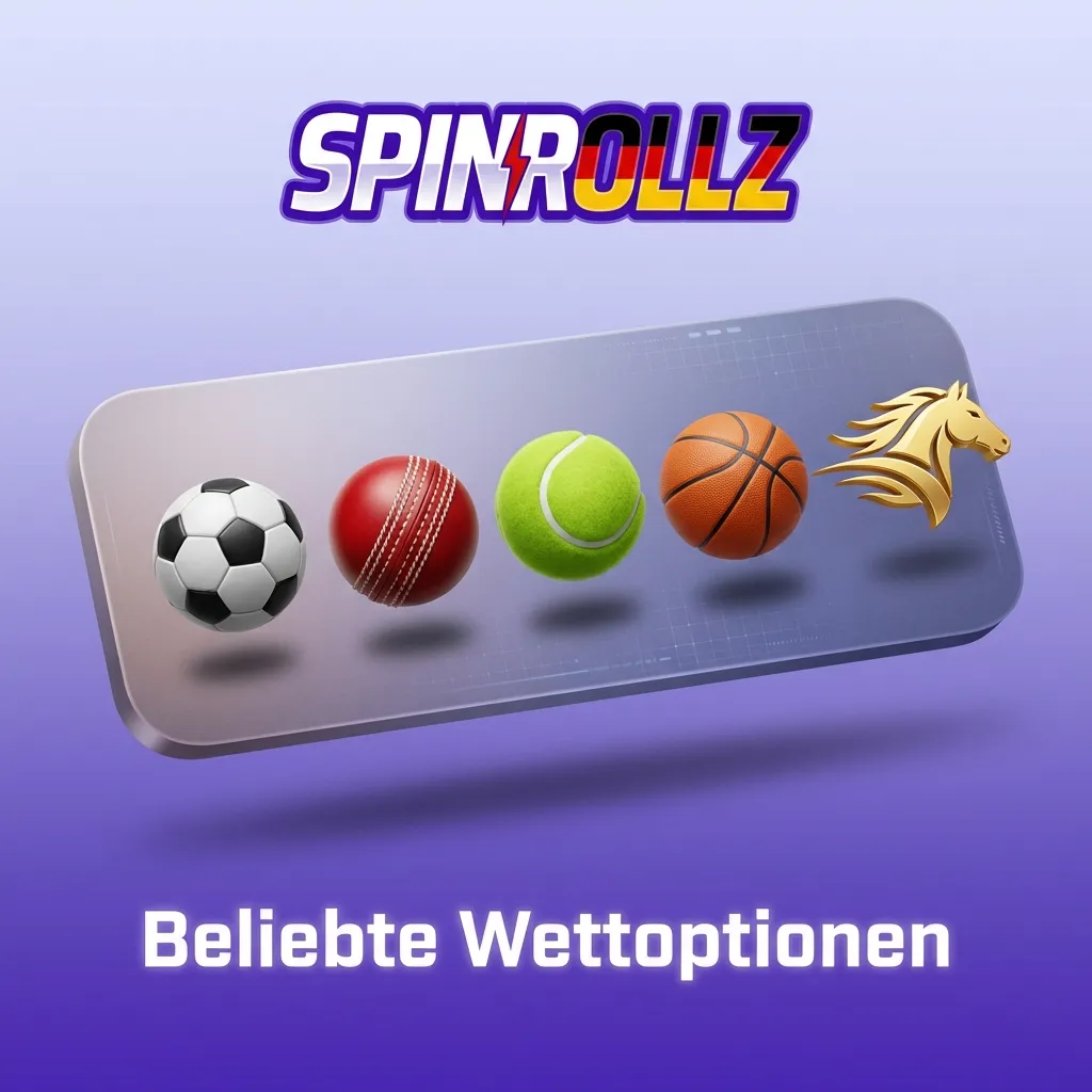 Übersicht beliebter Wettoptionen wie Pre-Match, Multi Live und Cash Out.