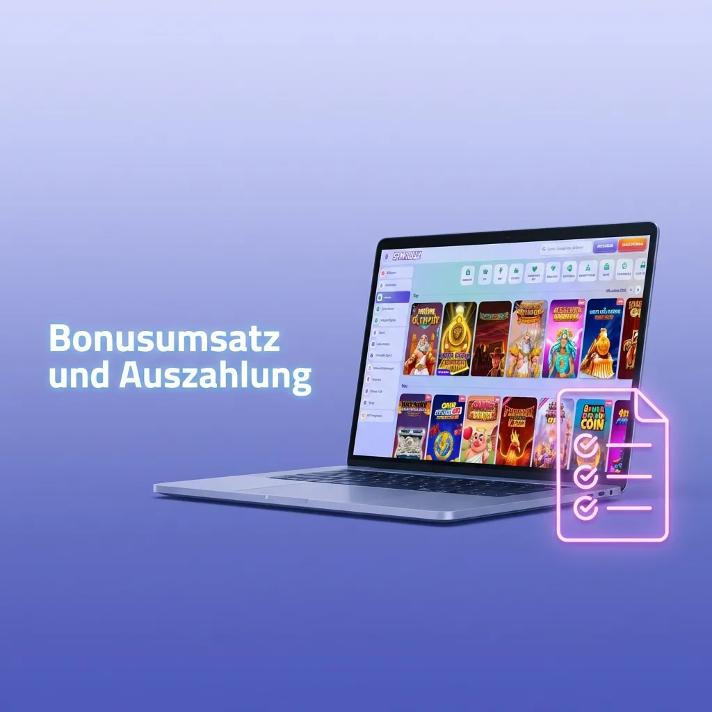 Spinrollz Bonusumsatzbedingungen und Auszahlungsregeln für Casino und Sport.