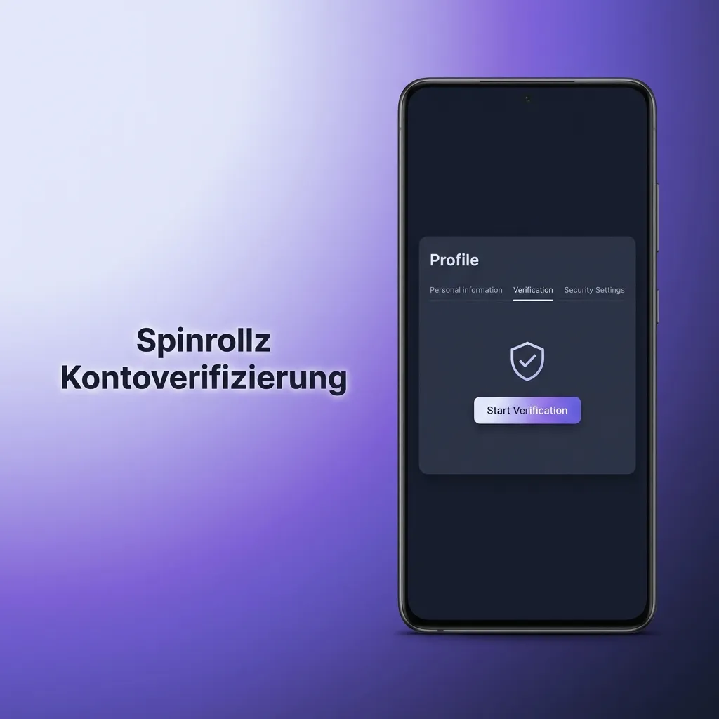 Spinrollz Kontoverifizierung: Schritte für Identitätsnachweis und Adressbestätigung.
