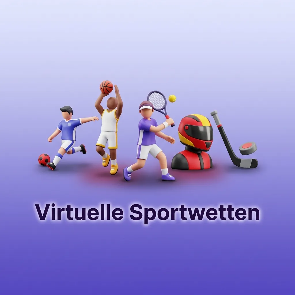 Virtuelle Sportwetten bei Spinrollz für Fußball, Hunde-, Pferderennen und Tennis.