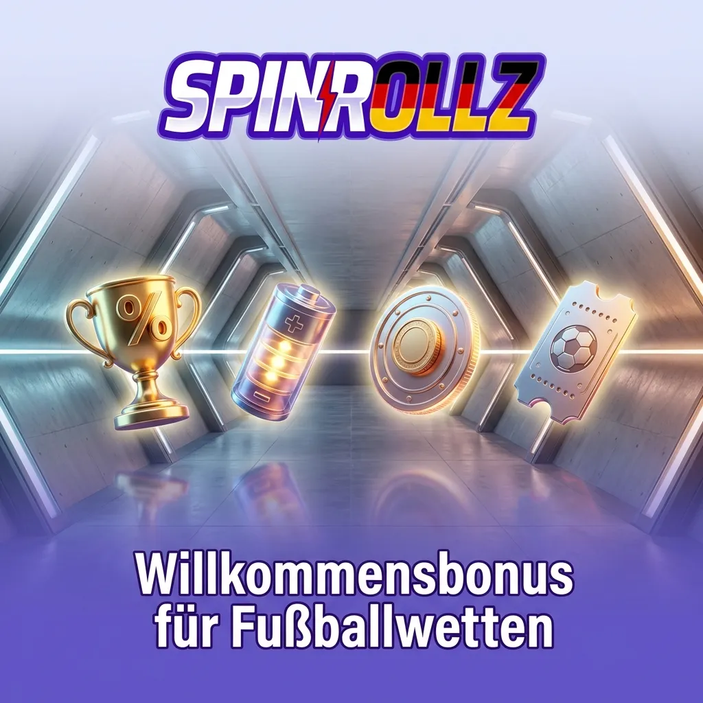 Spinrollz 100% Willkommensbonus bis zu 200€ für Fußballwetten