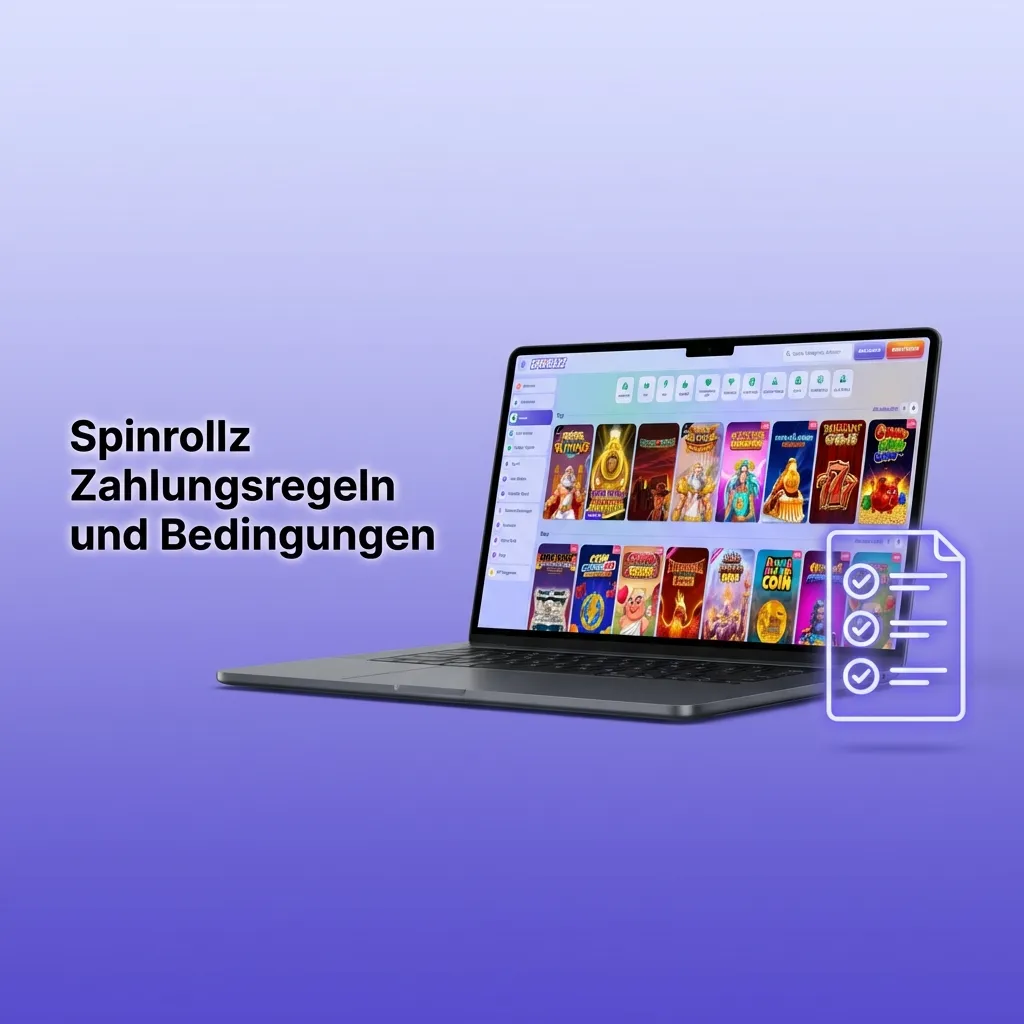 Spinrollz Zahlungsregeln und Bedingungen für reibungslose Finanztransaktionen.