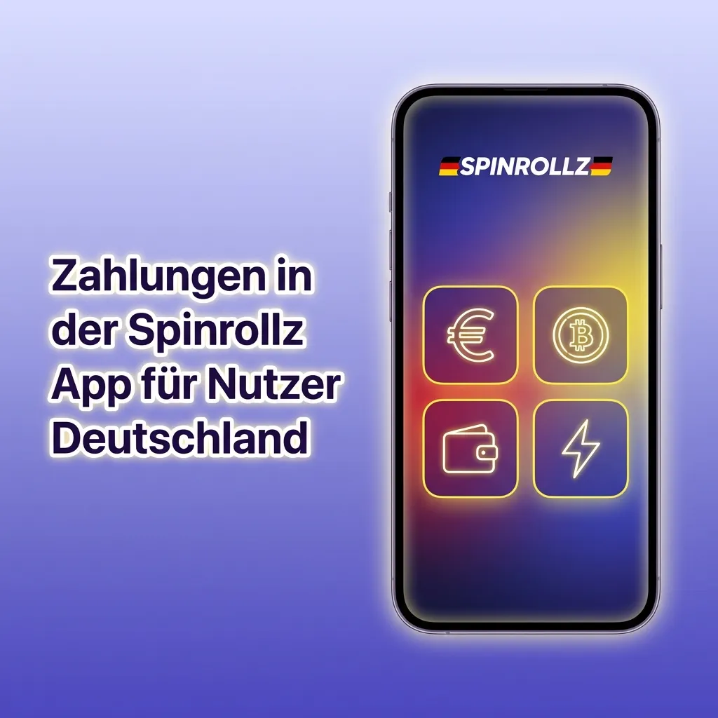 Spinrollz App Zahlungsmethoden: Mastercard, Jeton, MiFinity und Kryptowährungen.